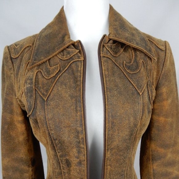 Guess Leather Jacket - Picture 4 of 5